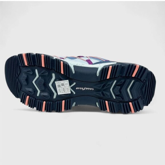 Skechers Women's Size 9 D'Lites Hiker Hillock Slate/Pink Athletic Sneaker - Picture 7 of 9